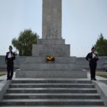 Состоялось возложение цветов к Памятнику автомобилистам, погибшим в годы Великой Отечественной войны.